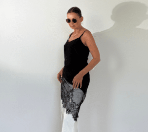 Wizualizacja kobiety w letniej stylizacji