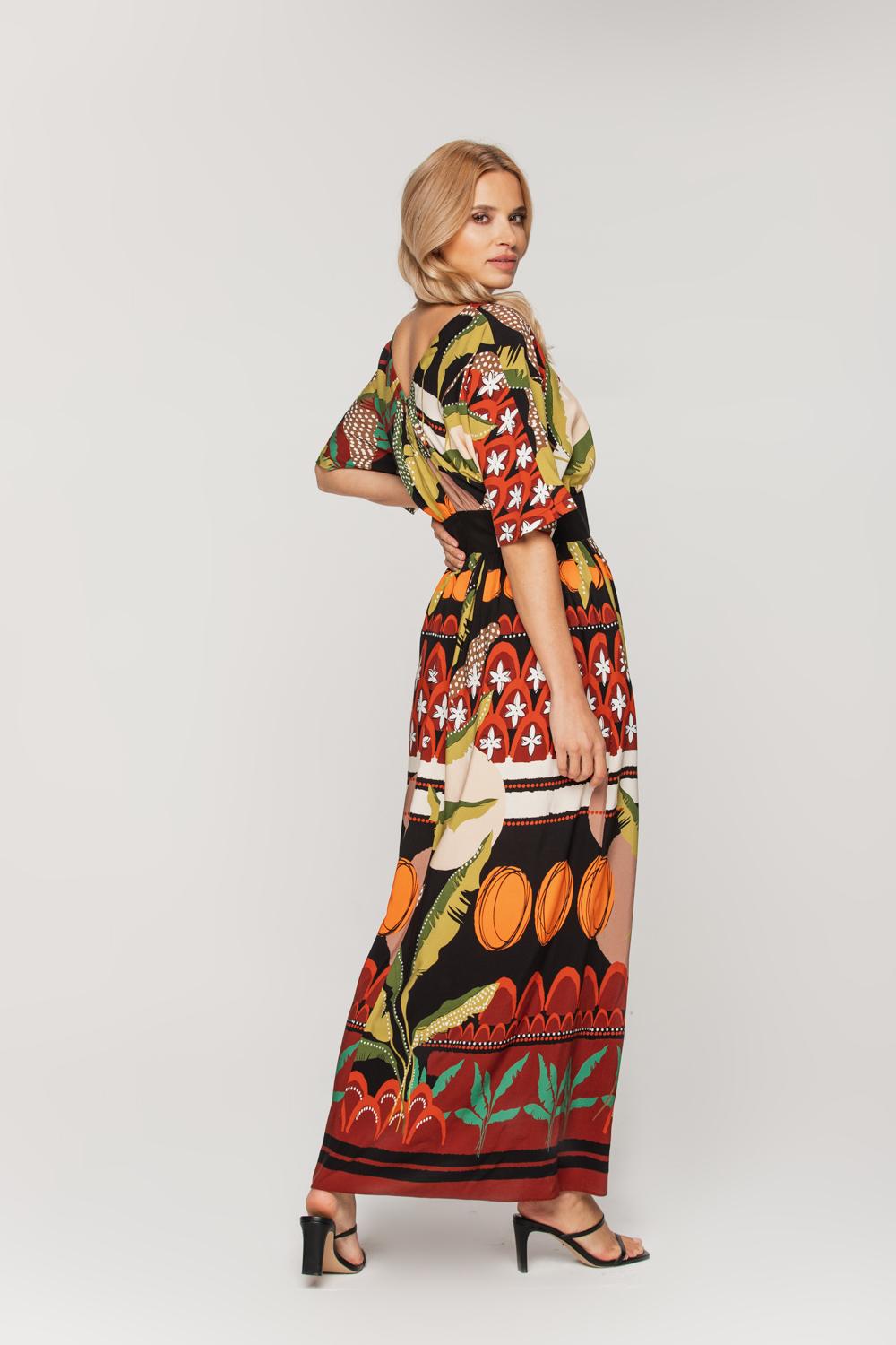 Sukienka maxi w stylu boho