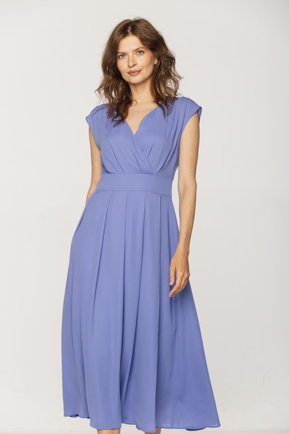 midi dress with flared bottom Staci Long Sleeve Midi Dress – Activewear Well main image 0