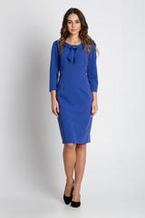 Niebieska elegancka sukienka