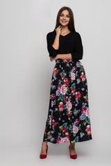 Spódnica maxi w kwiaty