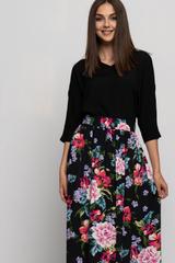 Spódnica maxi w kwiaty