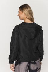 Bluza z czarnej tkaniny