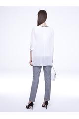 Efektowna bluzka z przeźroczystościami