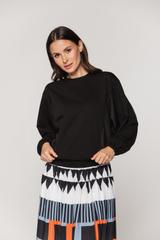 Bluza o kroju nietoperzowym