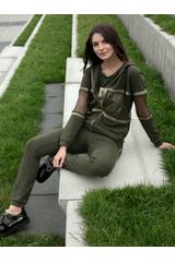 Lekka bluza z kapturem