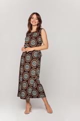 Luźny top z wiskozy