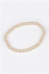 Subtelna bransoletka z pastelowych różowych perełek