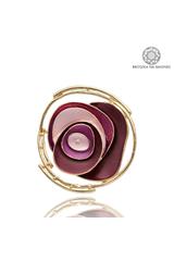 Magnetyczna broszka w artystycznym stylu