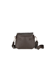 Codzienna luksusowa torebka w kolorze gorzkiej czekolady