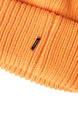 Orange thick weave cap