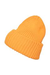 Orange thick weave cap