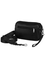 Czarna nieduża torebka crossbody