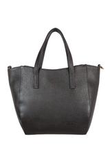 Duża skórzana brązowa torba na co dzień