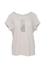 Dzianinowa bluzka z ozdobnymi sznureczkami