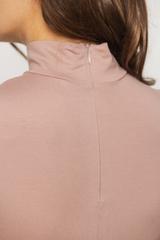 Dzianinowy półgolf z długim rękawem