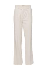 Eleganckie garniturowe spodnie w kolorze ecru