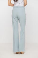 Garniturowe spodnie dzwony w eleganckim stylu