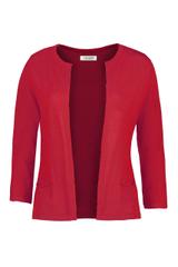 Dzianinowy czerwony sweterek