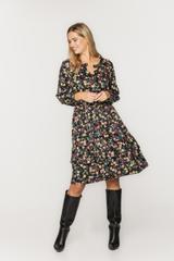 Krótka sukienka boho