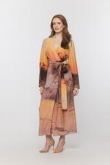 Oryginalna sukienka inspirowana malarstwem Chełmońskiego