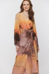 Oryginalna sukienka inspirowana malarstwem Chełmońskiego