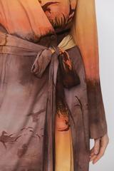 Oryginalna sukienka inspirowana malarstwem Chełmońskiego