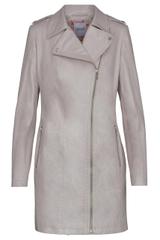 Błyszczący wiosenny płaszcz