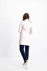 Błyszczący wiosenny płaszcz