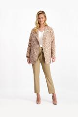 Krótki płaszcz z bawełny