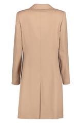 Płaszcz w karmelowym odcieniu