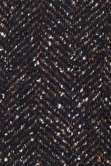 Melanżowy płaszcz z dodatkiem alpaki i jedwabiu