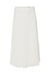 Plisowana spódnica midi z lekkiego zwiewnego materiału