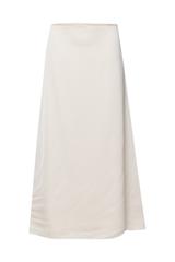 Satynowa wiskozowa spódnica z podszewką