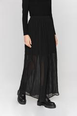 Spódnica z kreszowanego szyfonu