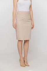 Spódnica ołówkowa w kolorze beżowym
