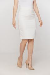 Spódnica ołówkowa w kolorze écru