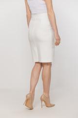 Spódnica ołówkowa w kolorze écru