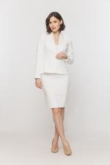 Spódnica ołówkowa w kolorze écru