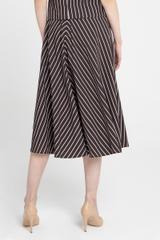 Rozkloszowana spódnica w paski
