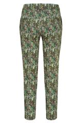 Wzorzyste spodnie w kant