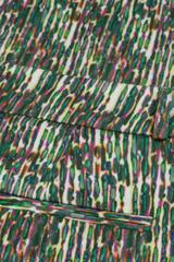 Wzorzyste spodnie w kant