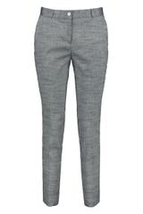 Szare melanżowe spodnie