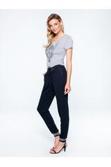 Spodnie dresowe z połyskującymi wstawkami