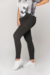 Grey melange leggings