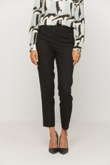 Spodnie w kant z bocznym zapięciem