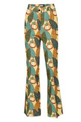 Spodnie z motywem liści