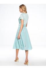 Chic celadon dress