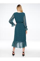 Fine heart fabric dress