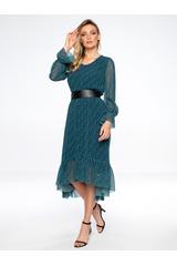 Fine heart fabric dress